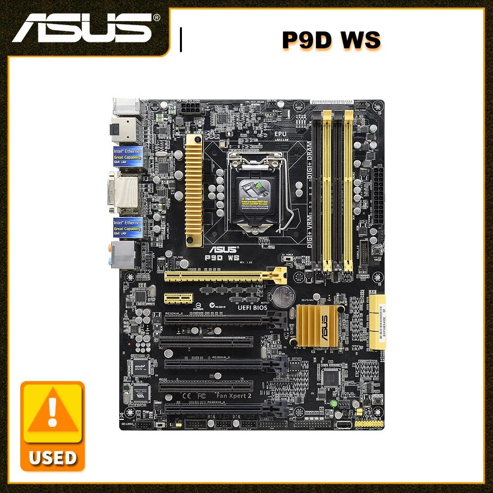 LGA 1150  ASUS P9D WS 4  DDR3 32GB  C226  4  PCI-E X16 6  SATA III USB3.0 HDMI ATX